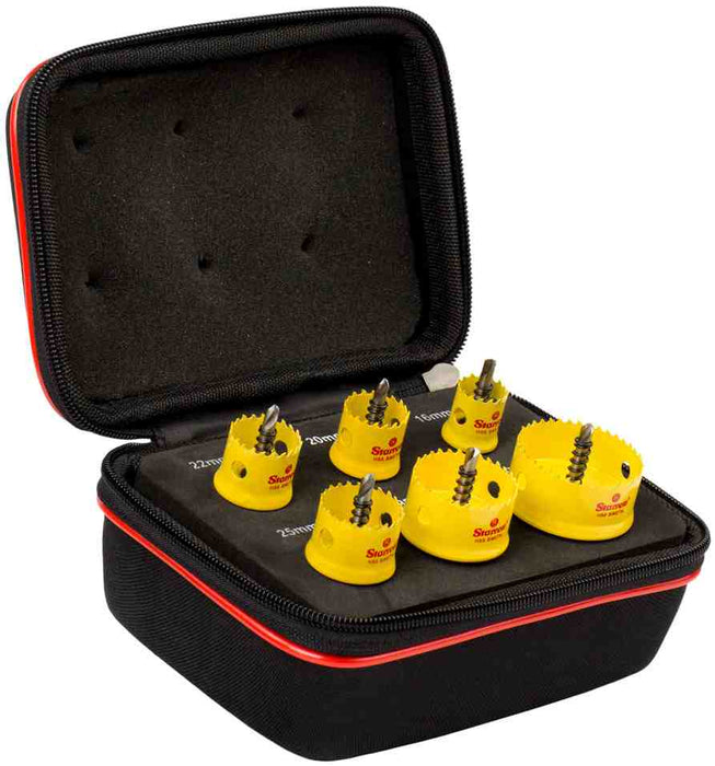 Holesaw Kit 16-40mm Smooth Cut