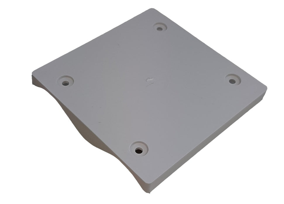 Mounting Block Sq 122mm Light Grey For Corrugated Iron