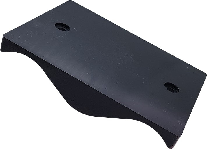 Mounting Block 84x114 Vert Black For Corrugated Iron