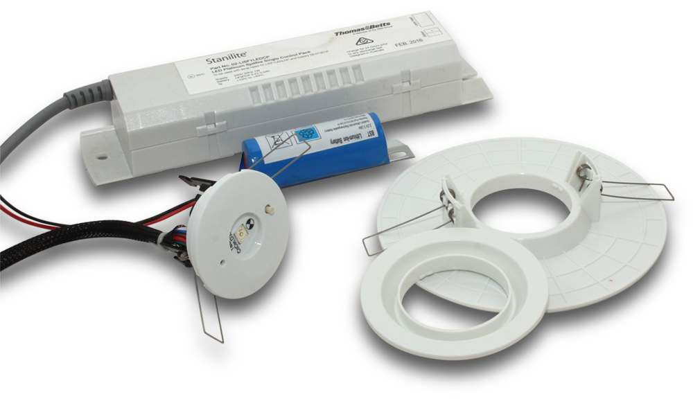 Platinum Spitfire Emergency 2W LED Recess D40 LIFEPO40