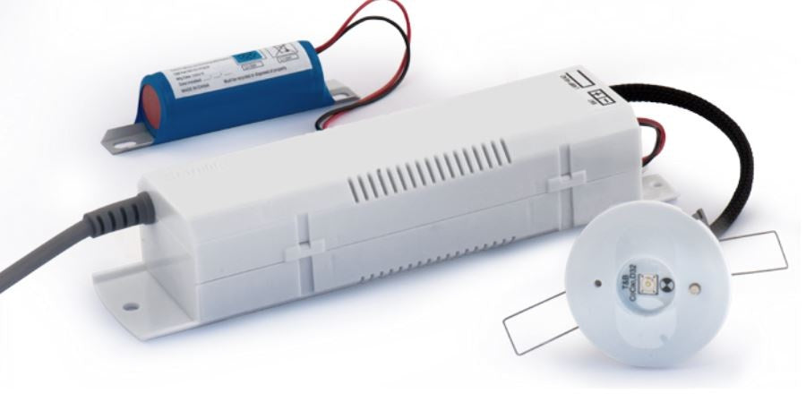 Spitfire RF Emergency Nexus 3W 2LED Recess LiFePO4