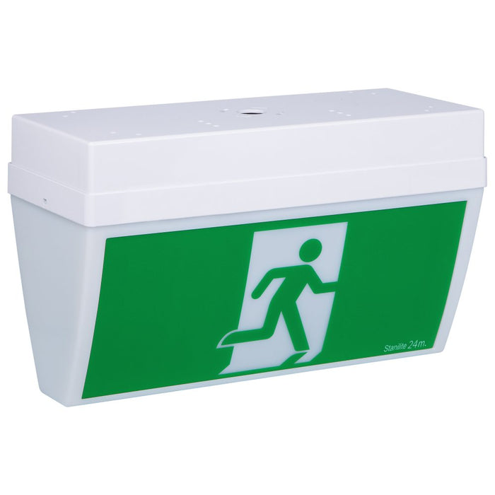 Economy Exit Light Ceiling Mount IP20  LiFePO4 Picto
