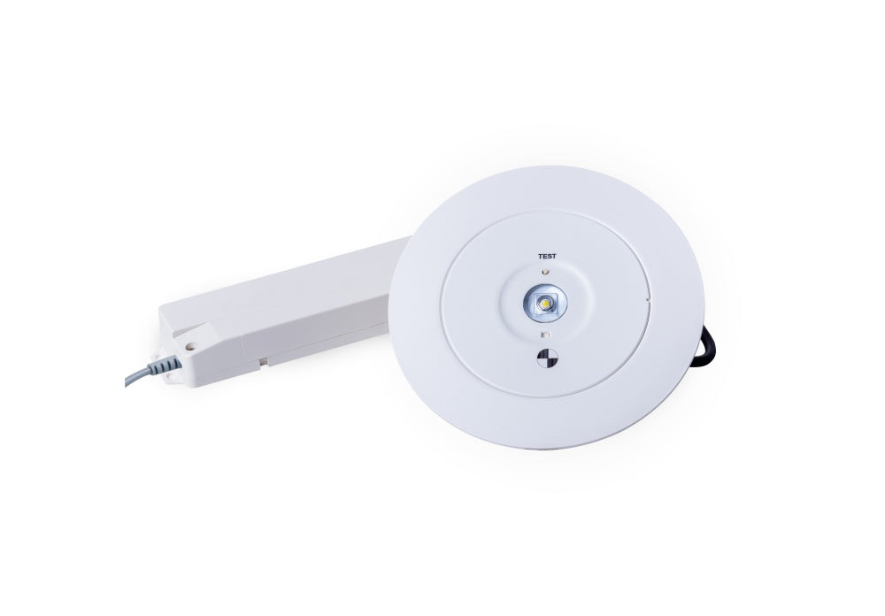 Economy Spitfire Recessed Emergency 3w LiFePO4