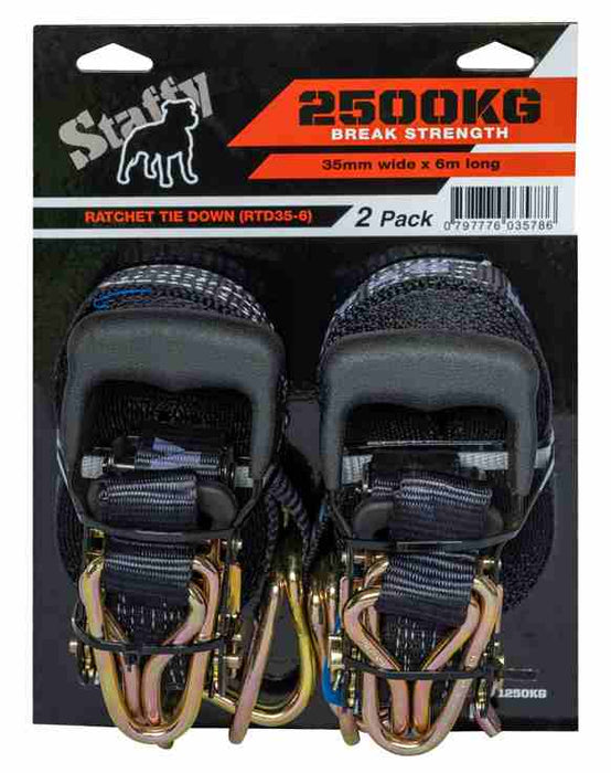 Ratchet Tiedown 35mm x 6m