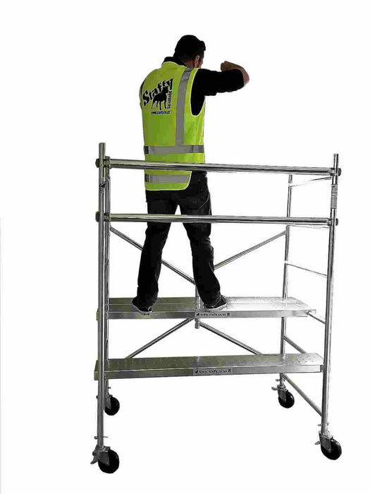 Staffy Sprint Mini Mobile Platform 0.9m Aluminium