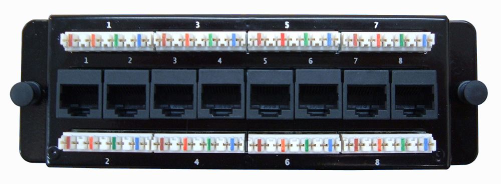 Patch Panel Cat5E RJ45 8Port