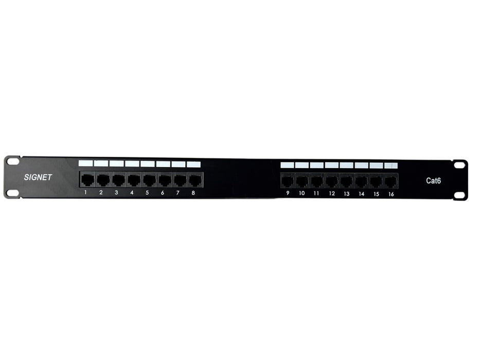 Patch Panel Cat6 RJ45 16Port