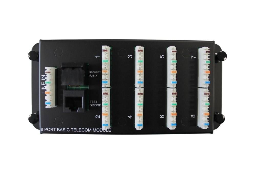Voice Module 8 Way IDC Telephone Bridge 4 Line