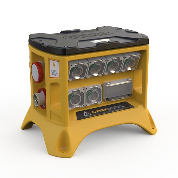 Temporary Power Distribution Unit 32A 10 x 15A Outlets