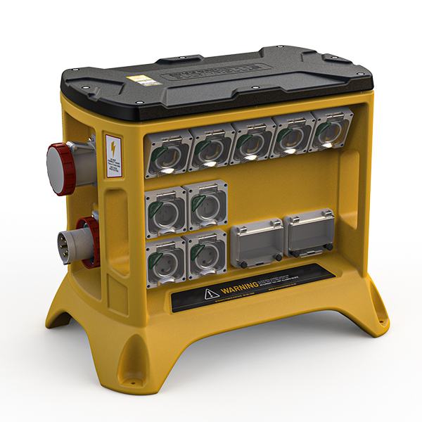 Temporary Power Distribution Unit 63A 14 x 15A Outlets