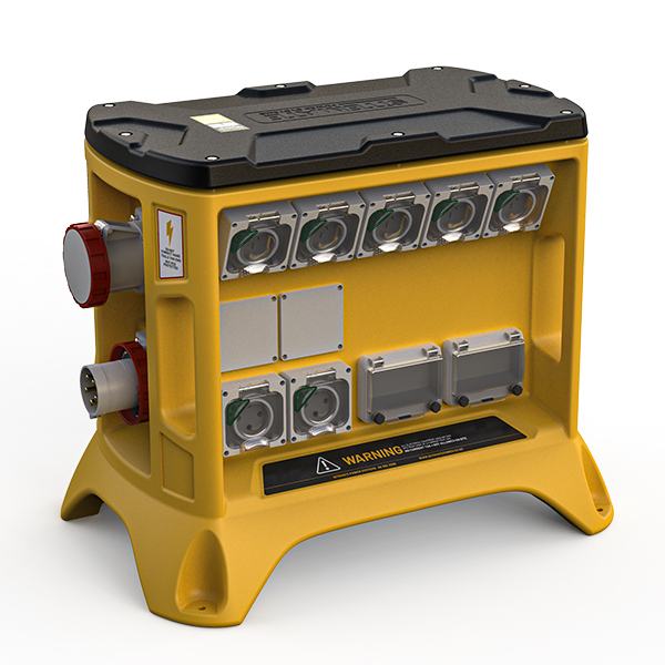 Temporary Power Distribution Unit 63A 12 x 15A Outlets