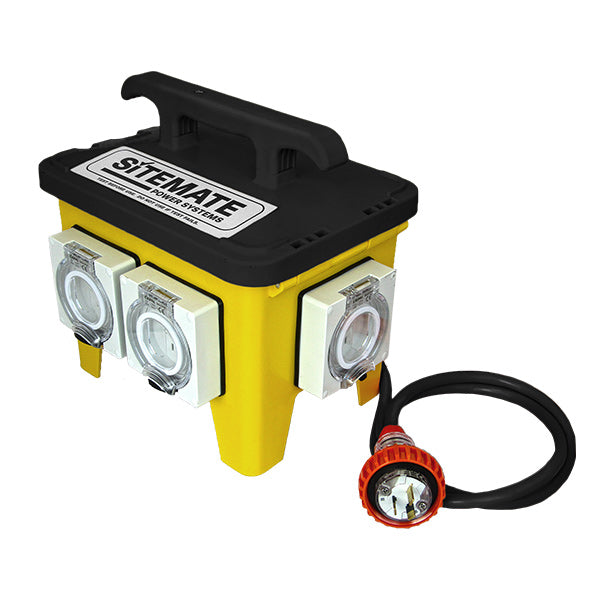Temporary Power Distribution Unit 10A 5 x 10A Outlets