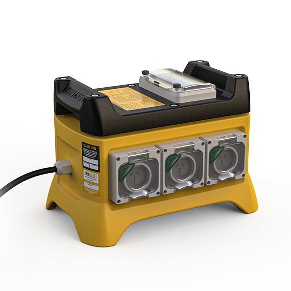 Temporary Power Distribution Unit 10A 6 x 15A Outlets