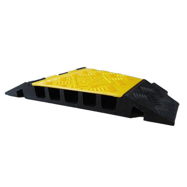Protector Ramp Corner 5-Channel 22.5deg Right Rubber
