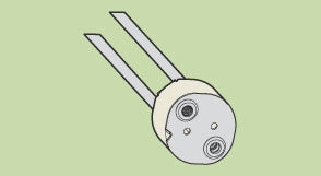 Lampholder Halogen with 60cm Teflon Lead