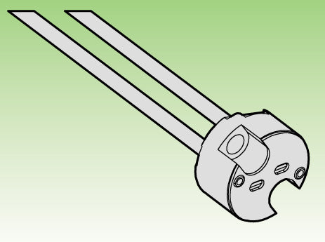 Lampholder Halogen G6.35 Round