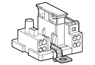 Fuse Holder Terminal Block 2P+E