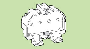 Lampholder 4Pin PL Base Mount