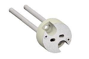 Lampholder Dichroic G4-G6.35 Round 600mm Teflon Tail