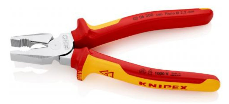 Knipex 0206200 8in Combination Pliers Insulated