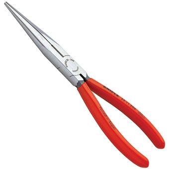 Knipex 2611200 8in Long Nose Pliers/Side P/Coated