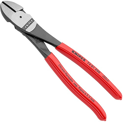 Knipex 7401200 8in Diagonal Cutters H/D P/Coated