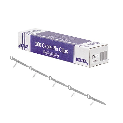 Pinclip 38mm No1 (Pkt 200) Ctn/Blis