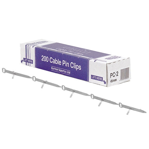 Pinclip 45mm No2 (Pkt 200) Ctn/Blis