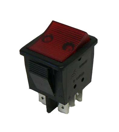 Switch Atlas Series 51 2Pos Red Illum