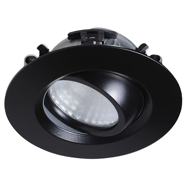 Downlight LED 9.2W Tilt 60Deg 3000k Dimmable Black