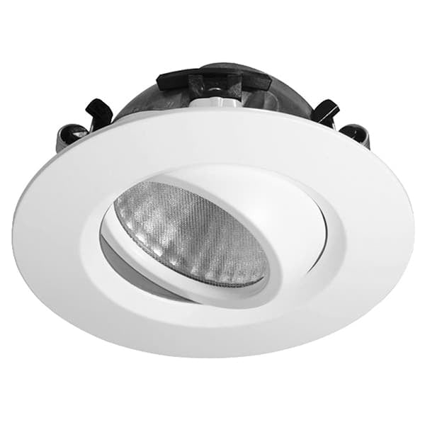 Downlight LED 9.2W Tilt 20Deg 3000k Dimmable White