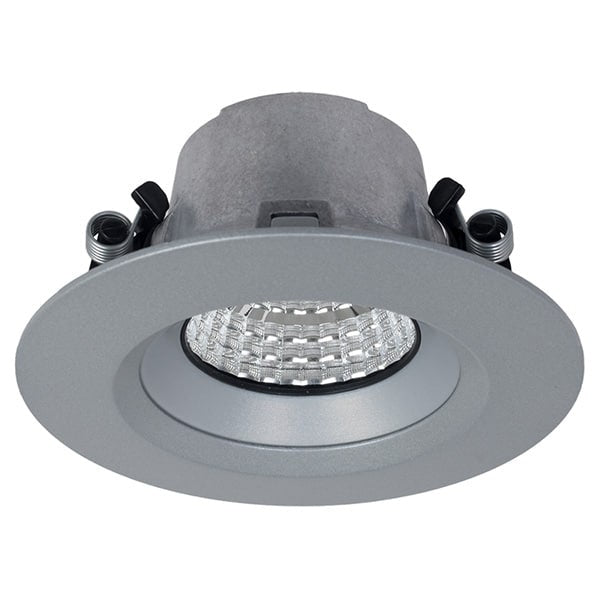 Downlight ULG 9.2W 60Deg 3000k ICF Dimmable CRI90+ Silver