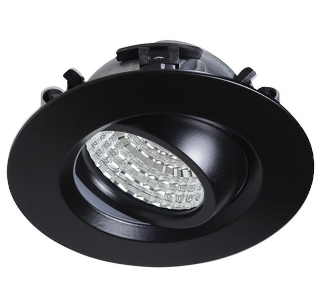 Downlight ULG Tilt 9.2W 40D 3k ICF Dimmable CRI90+ Blk