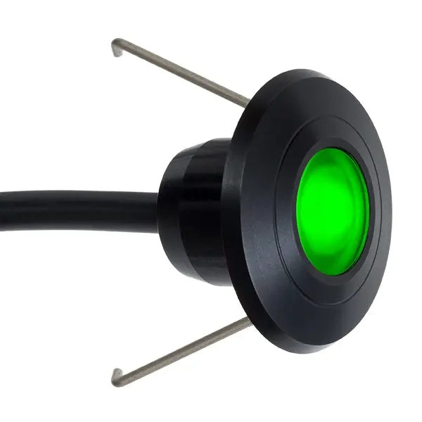 Mini-Lightz 1W 70Deg 4000k IP67 Spring Mnt Blk