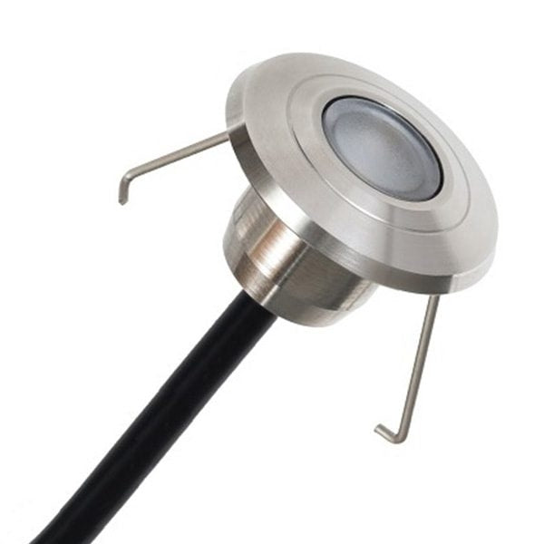 Mini-Lightz 1W 30Deg 4000k IP67 Spring Mnt Stainless Steel