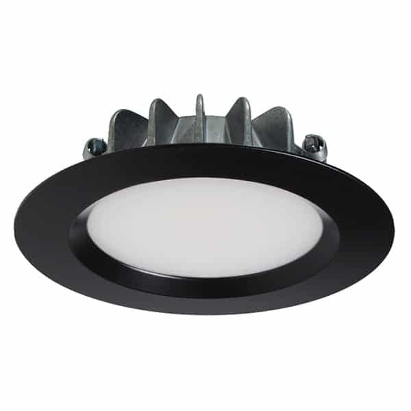 E-Lightz 12.4W 110Deg 3000k Dimmable CRI90+ Blk