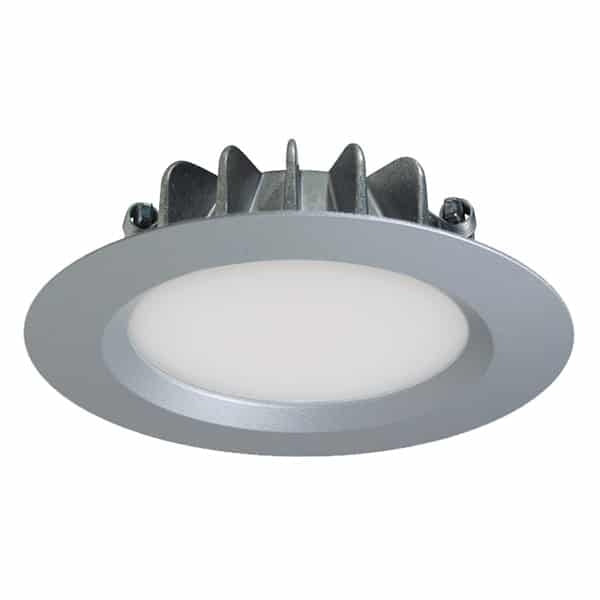 E-Lightz 12.4W 110Deg 3000k Dimmable CRI90+ Silver