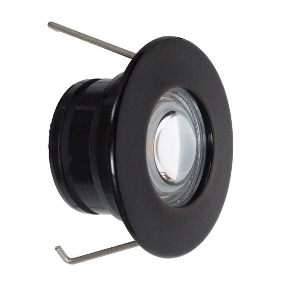 Multi Light 1.5W 70deg 2700k 500mA Black IP67