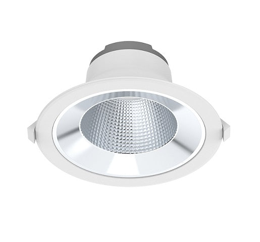Commercial Downlight 25W IC-F 60D CCT 650mA Dim Txt White