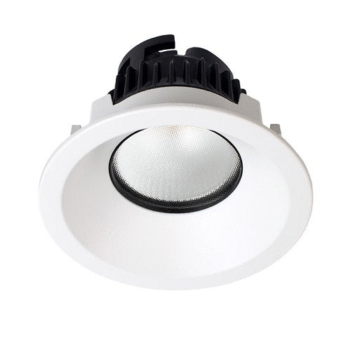 Downlight 9.4W Deep Fix Prismatic ICF 55D 27K Dim Txt White