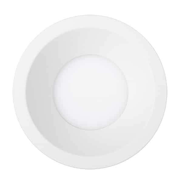 Downlight 7.7w Deep Fixed Opaque ICF 90D 3k Dim Txt White
