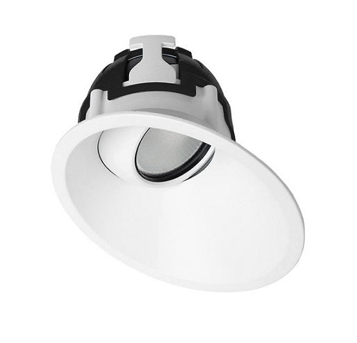 Downlight 9W Offset Deep Tilt Prism ICF 55D Sunset Dim Wh