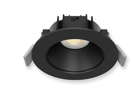 Downlight 8W Fixed IC-F 27/3K Black