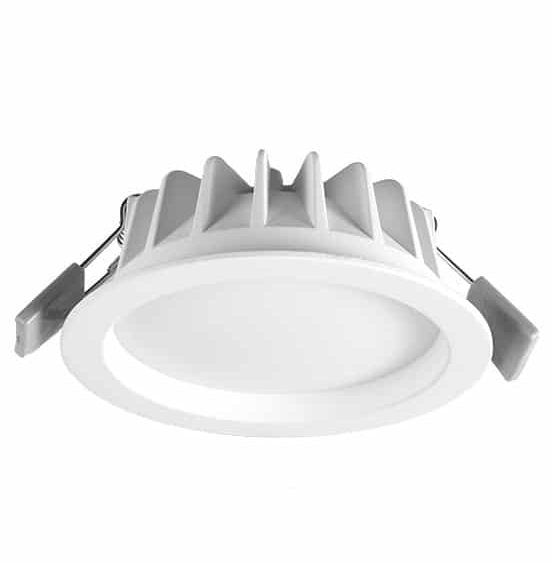 Dome Downlight 10w Fixed CCT Dim IP65 86mm Cut Out Txt White