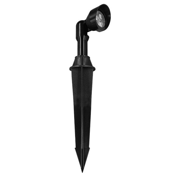 Spot Light 5.3W Spike Mount 40deg 3000k Black IP67