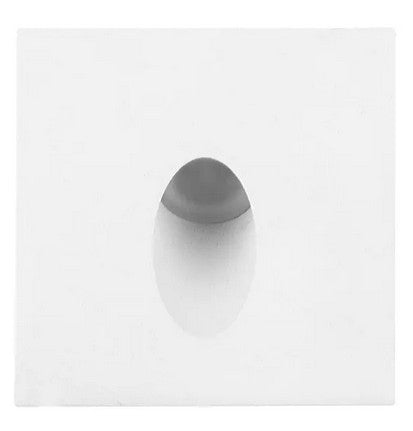 Stair Light Square 1w 3000K IP54 White