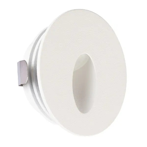 Stair Light Round 1w 3000K IP54 White