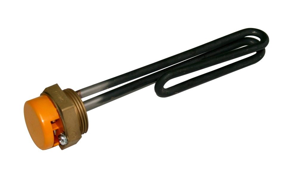 Element Water Heater 1500W 1Heat 165mm Dbl Bend Incoloy
