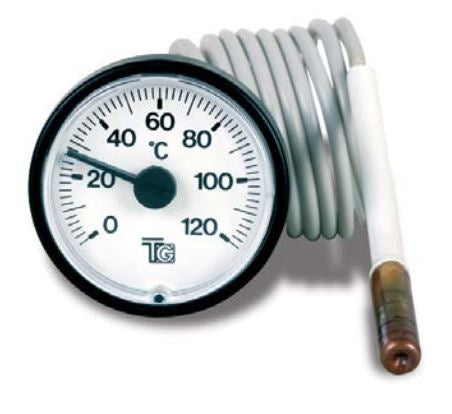 Thermometer Capillary 0-120Deg 55mm