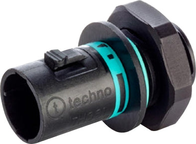 Teeplug Panel Micro-Plug 2p 10A M16 IP68/69k